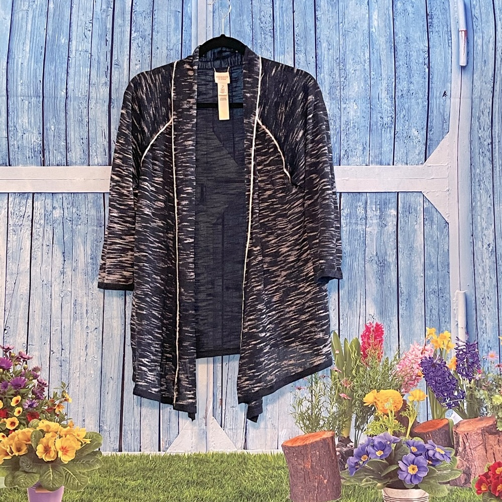 Weekends by Chico’s long sleeved cardigan